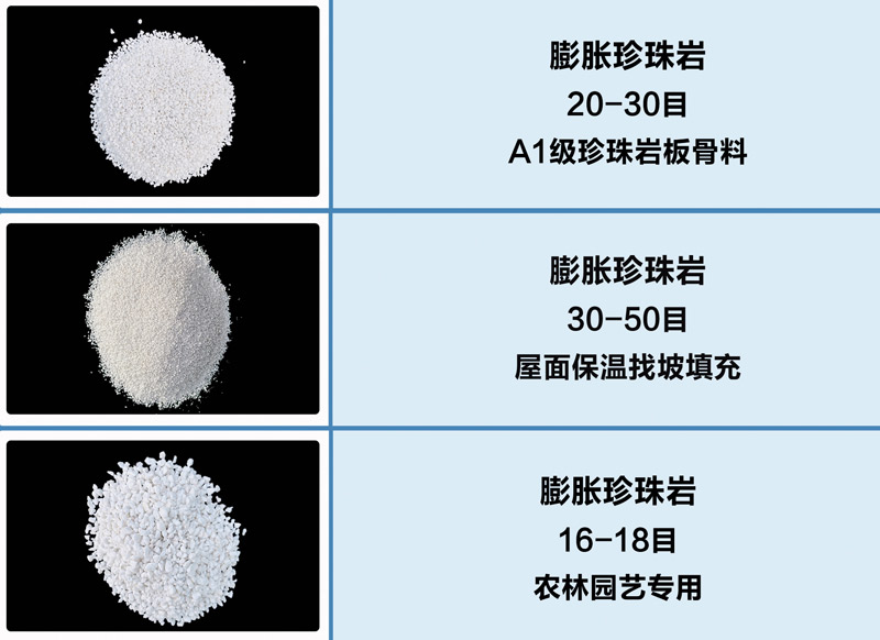 A1级珍珠岩板骨料20-30目膨胀珍珠岩